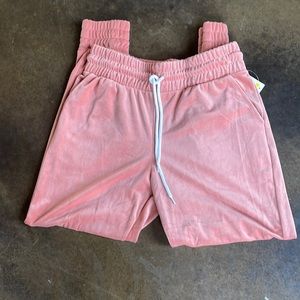 Velvet Cuffed pants